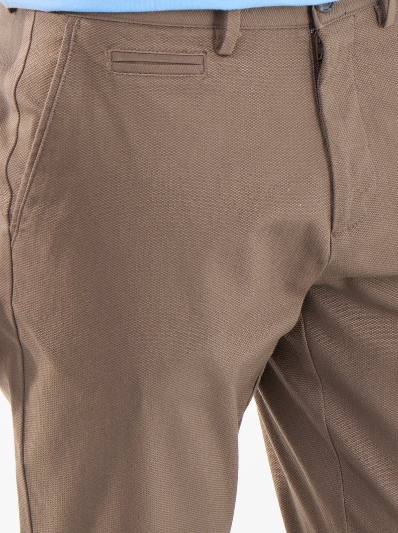 Chino van twill Bruin - Kiabi