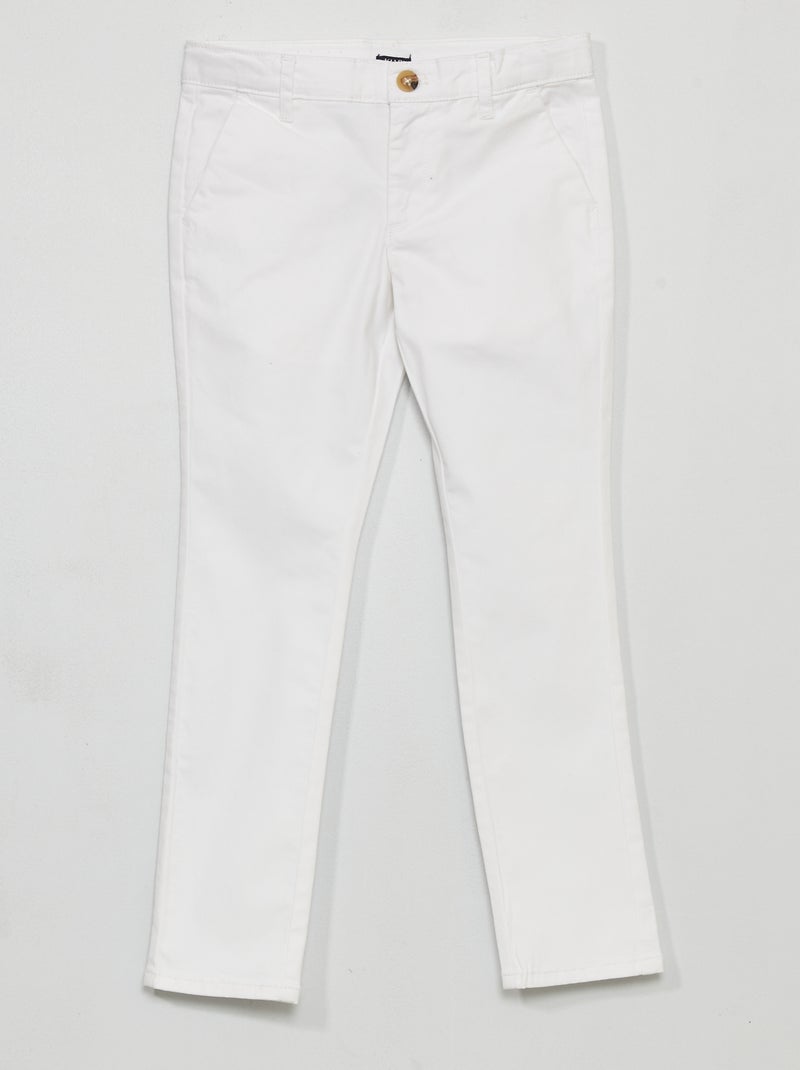 Chino wit - Kiabi