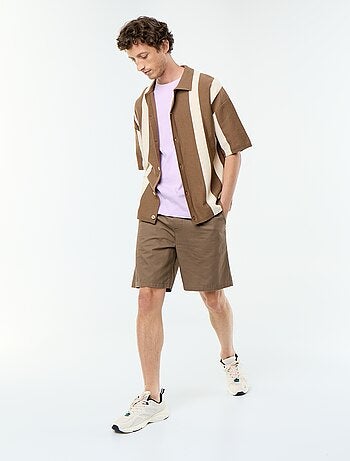 Chinobermuda van twill