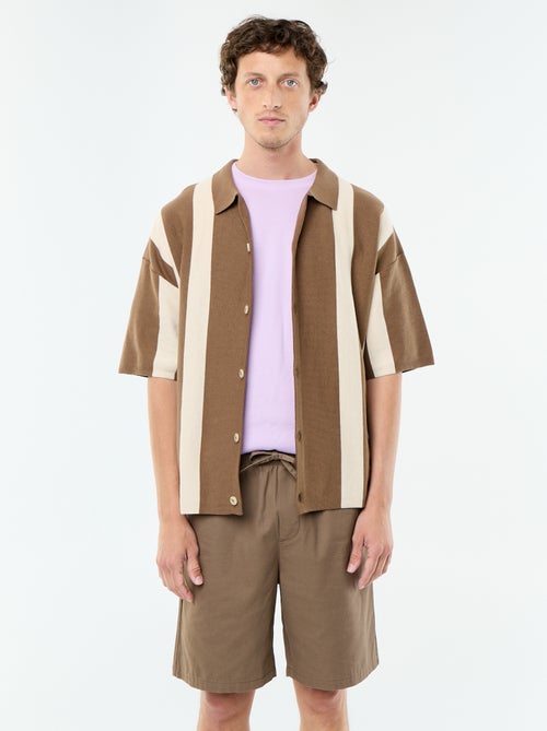 Chinobermuda van twill - Kiabi