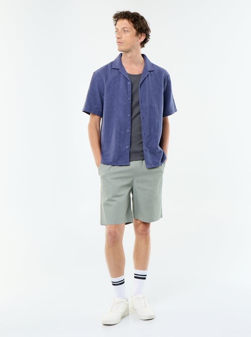 Chinobermuda van twill - Kiabi