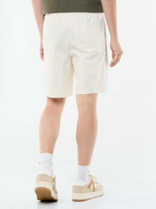 Chinobermuda van twill - Kiabi