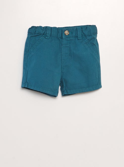 Chinoshort van twill - Kiabi