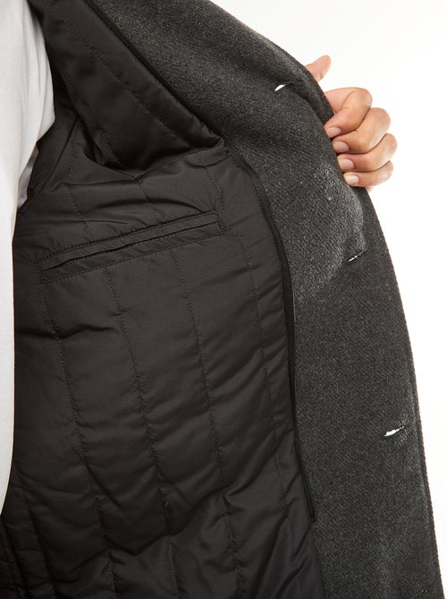 Chique, lange, warme jas - Kiabi