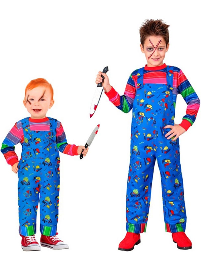 Chucky-poppenkostuum Multicolor - Kiabi