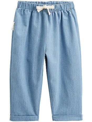 Ciao Milano kinder chambray broek