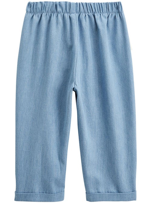 Ciao Milano kinder chambray broek - Kiabi
