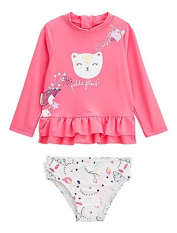 Ciao milano tweedelig babyzwempak met uv-beschermend t-shirt en broekje.