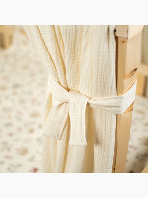 Ciel de lit cabane en gaze de coton duo 360 cm - Kiabi