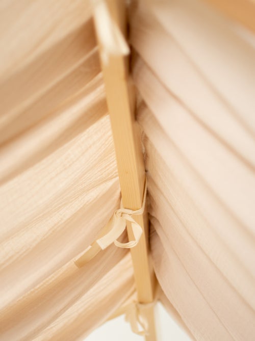 Ciel de lit cabane en gaze de coton duo 420 cm - Kiabi
