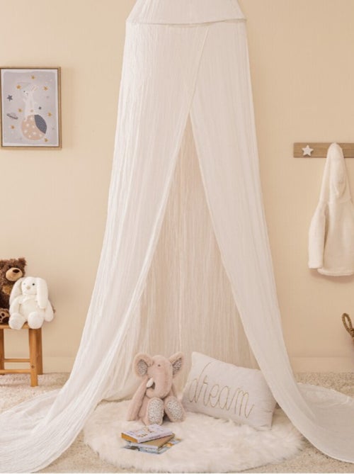 Ciel de lit en double gaze de coton - Kiabi Ciel de lit en double gaze de coton - Kiabi