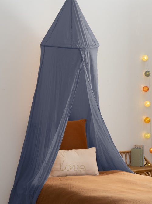 Ciel de lit en double gaze de coton - Kiabi