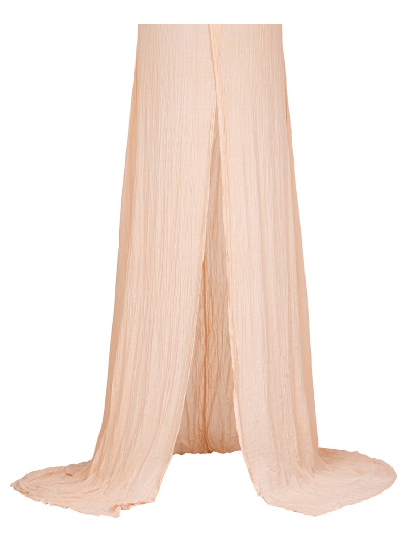 Ciel de lit en double gaze de coton Rose pastel - Kiabi