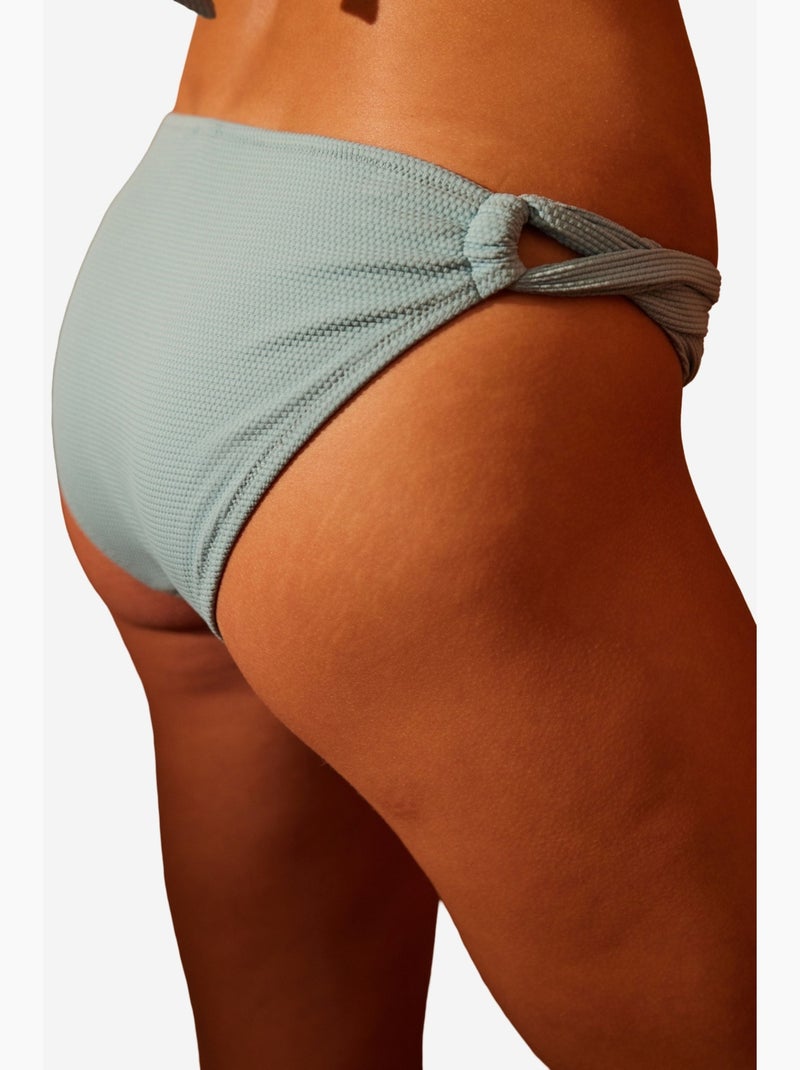 Cienna bas de bikini à nouer sur le côté penti Bleu ciel - Kiabi