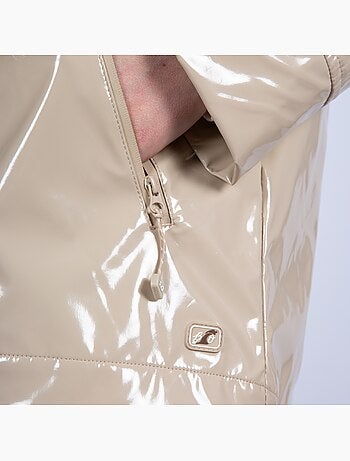 Ciré brillant femme 'breizh ocean', imperméable femme