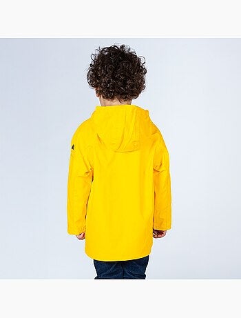 Ciré imperméable 'Breizh Océan' - Intérieur Polaire, Veste avec Capuche rayée Mixte, garçon ou Fille