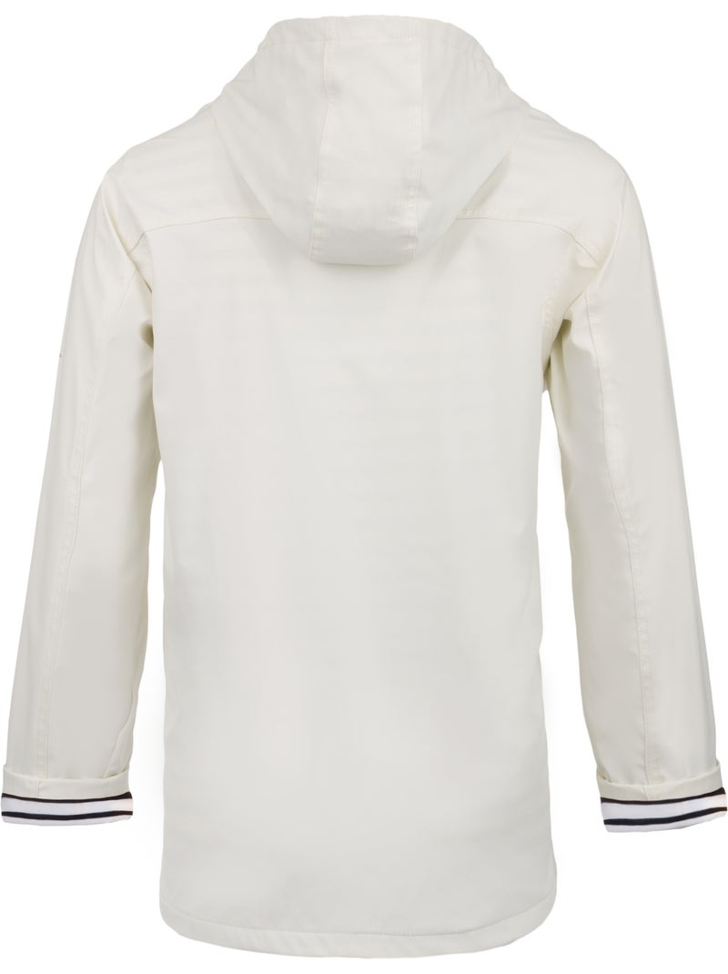 Ciré imperméable 'Breizh Océan', Manteau de pluie Homme ou Femme, veste mixte Blanc - Kiabi