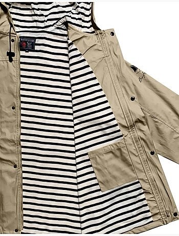Ciré imperméable 'Breizh Océan', Manteau de pluie Homme ou Femme, veste mixte