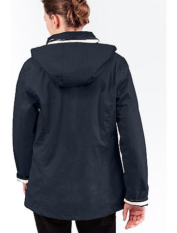 Ciré Imperméable Femme 'Breizh Océan' Coupe ajustée avec intérieur rayé