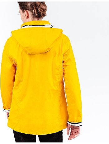 Ciré Imperméable Femme 'Breizh Océan' Coupe ajustée avec intérieur rayé