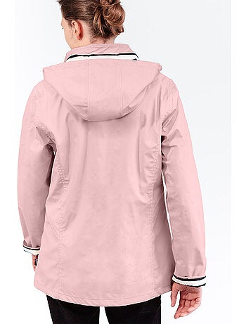 Ciré Imperméable Femme 'Breizh Océan' Coupe ajustée avec intérieur rayé