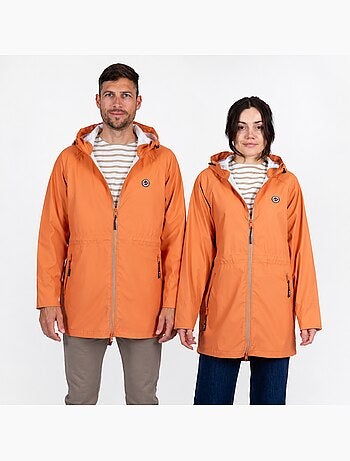Ciré Imperméable Homme ou Femme 'Breizh Océan', Coupe vent Coupe droite