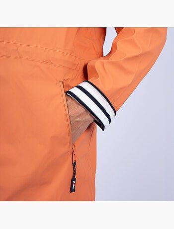 Ciré Imperméable Homme ou Femme 'Breizh Océan', Coupe vent Coupe droite