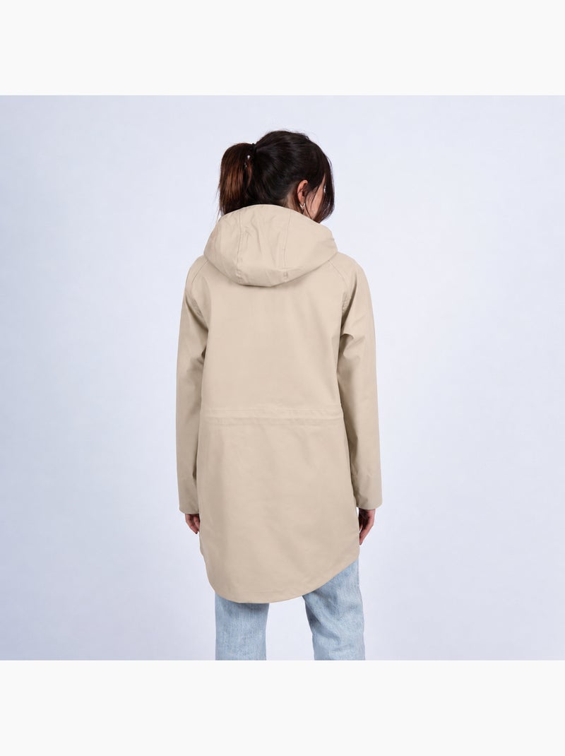 Ciré Imperméable Homme ou Femme 'Breizh Océan', Coupe vent Coupe droite Sable - Kiabi