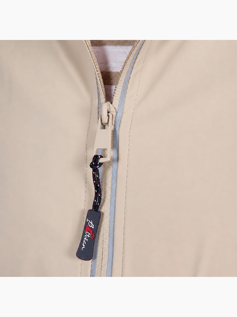 Ciré Imperméable Homme ou Femme 'Breizh Océan', Coupe vent Coupe droite Sable - Kiabi