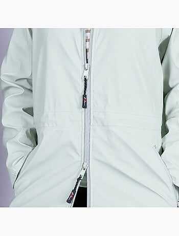 Ciré Imperméable Homme ou Femme 'Breizh Océan', Coupe vent Coupe droite