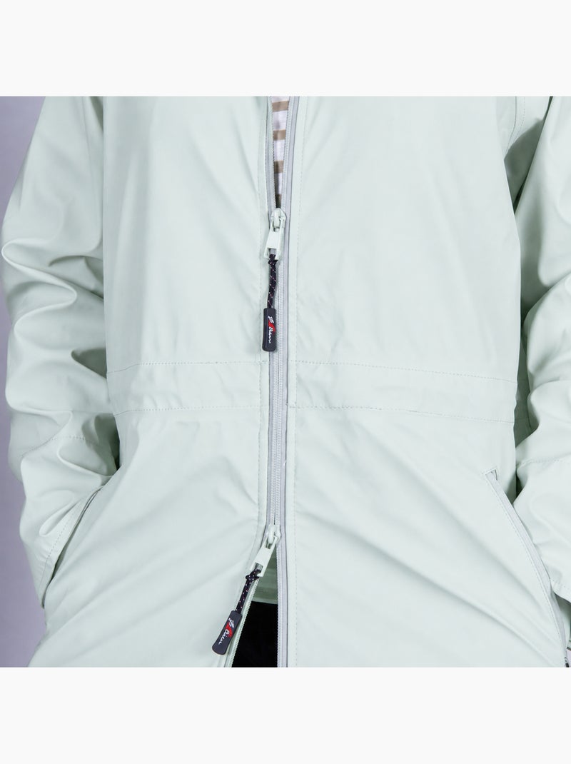 Ciré Imperméable Homme ou Femme 'Breizh Océan', Coupe vent Coupe droite Vert clair - Kiabi