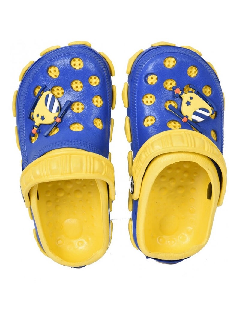 Claquette Fantaisie Enfant EVA Confort Bleu - Kiabi