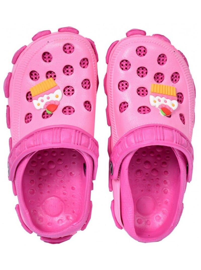 Claquette Fantaisie Enfant EVA Confort Rose - Kiabi