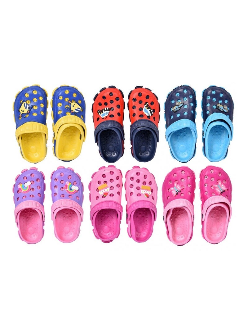 Claquette Fantaisie Enfant EVA Confort Rose - Kiabi