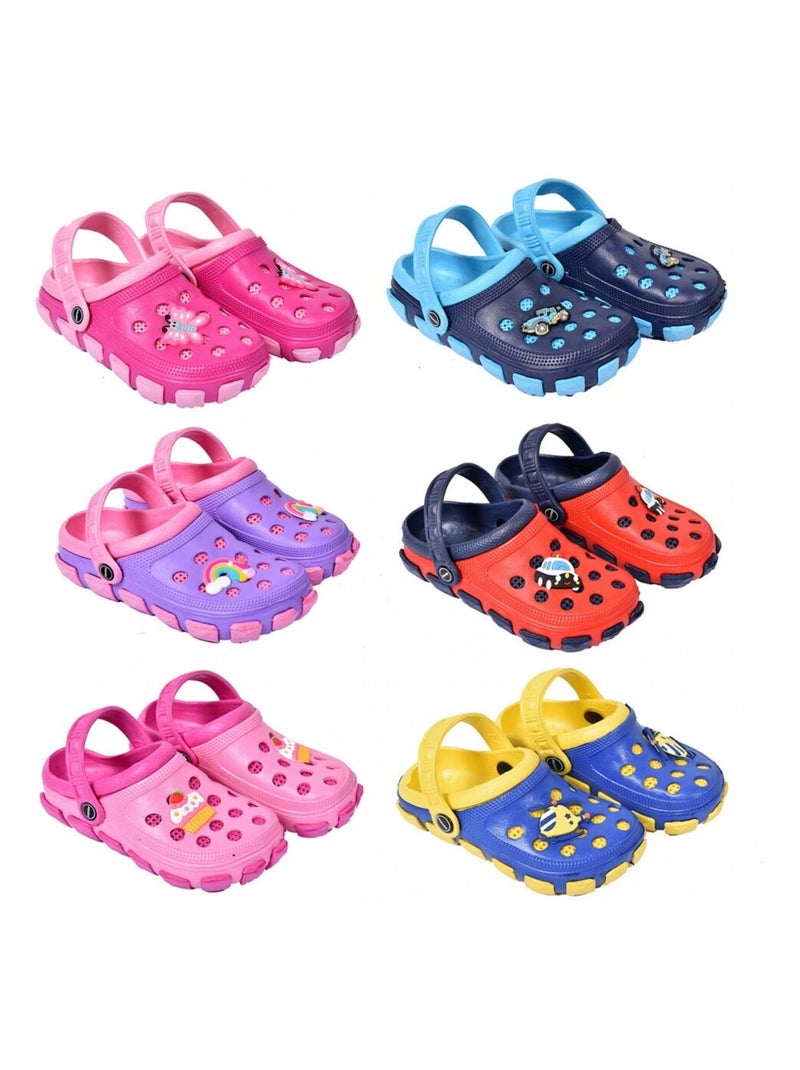 Claquette Fantaisie Enfant EVA Confort Violet - Kiabi