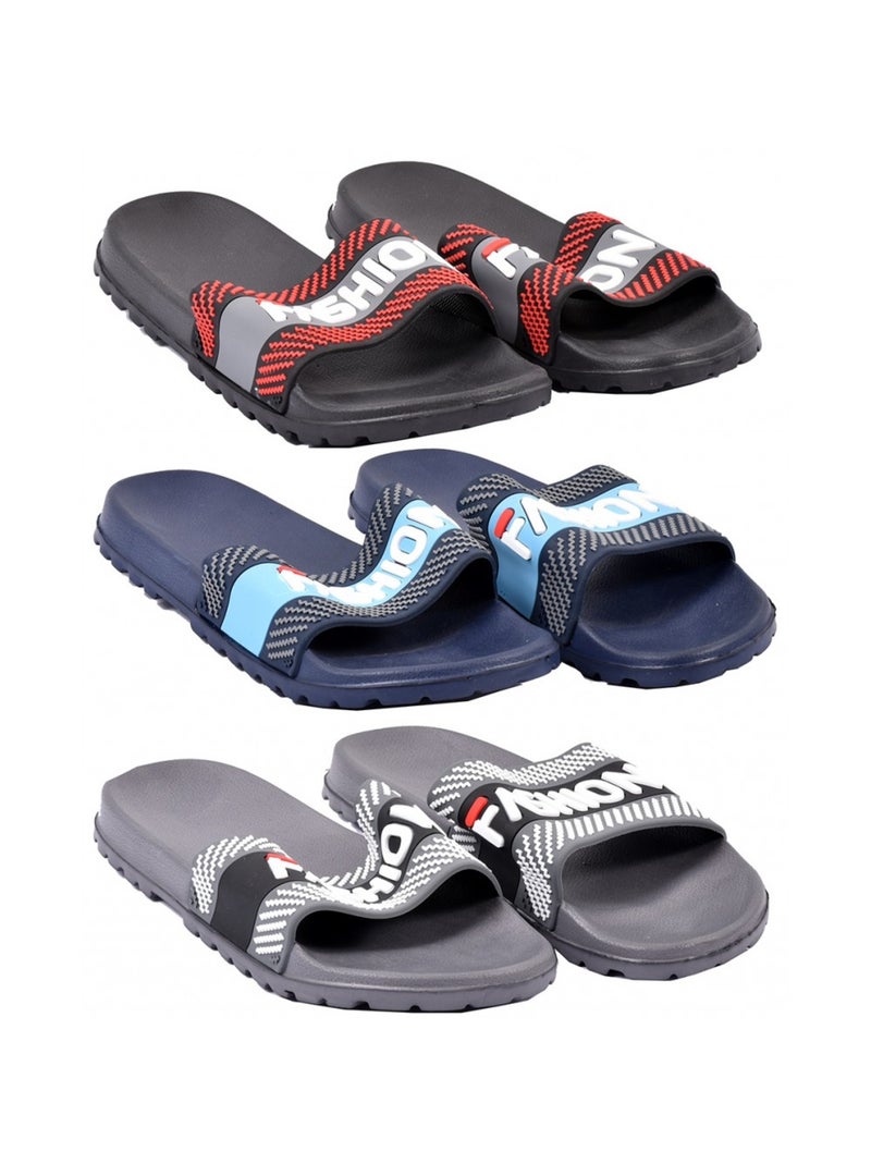 Claquette Homme Bleu marine - Kiabi