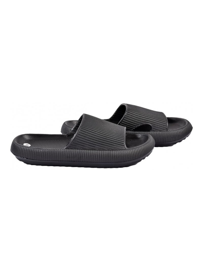 Claquette Sandale Piscine EVA Noir - Kiabi
