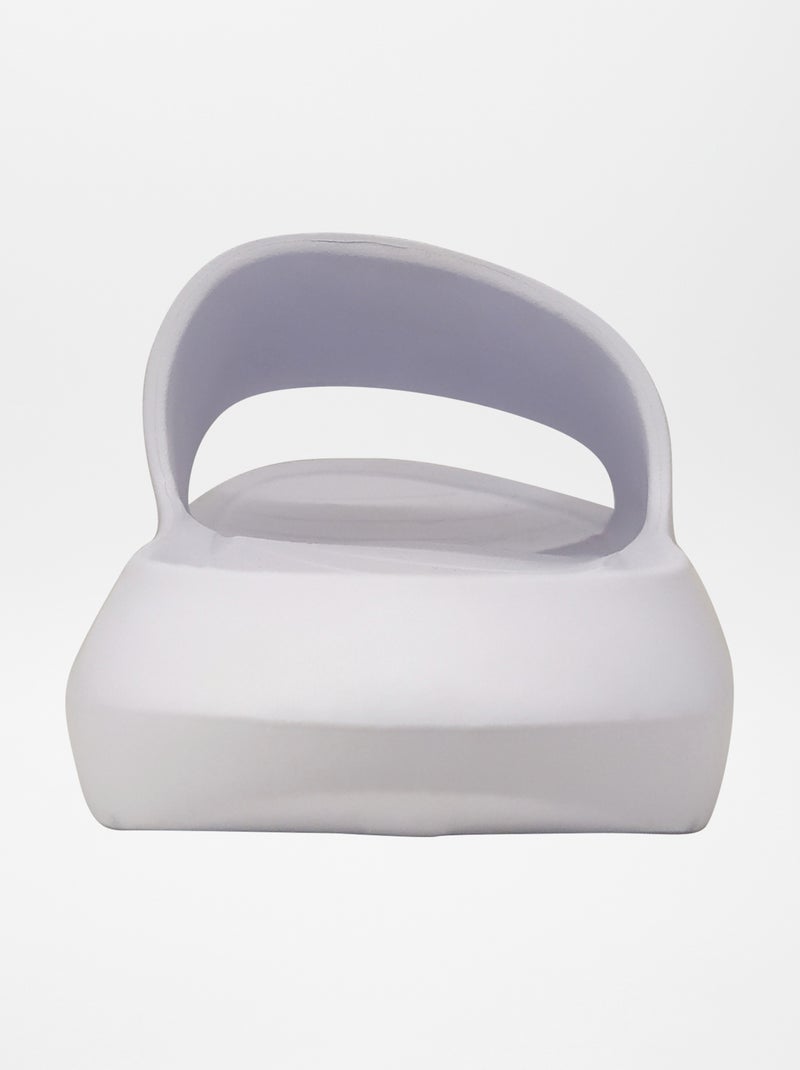 Claquettes de piscine 'Puma' blanc - Kiabi