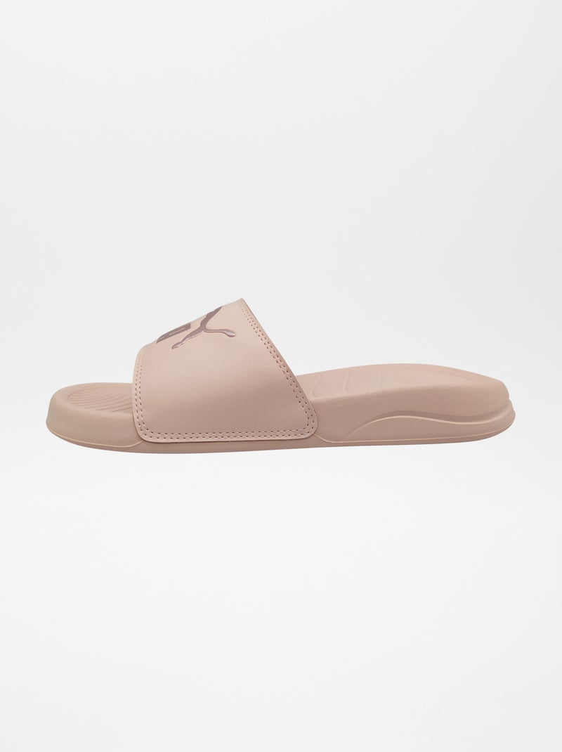 Claquettes de piscine 'Puma' Marron - Kiabi