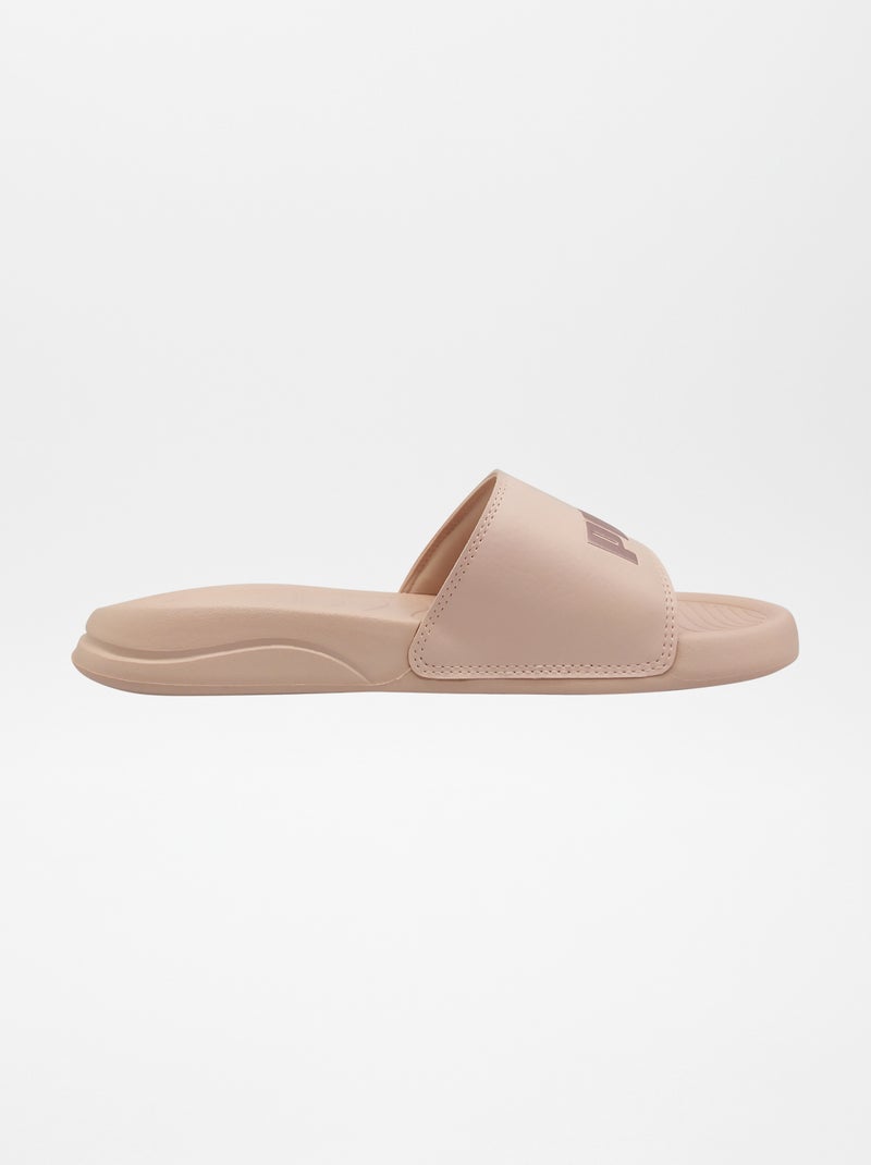 Claquettes de piscine 'Puma' Marron - Kiabi