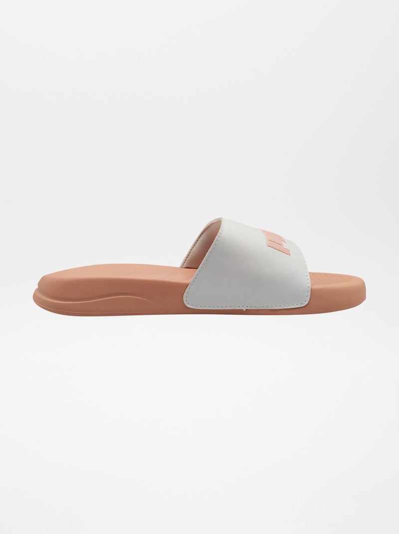 Claquettes de piscine 'Puma' Rose - Kiabi