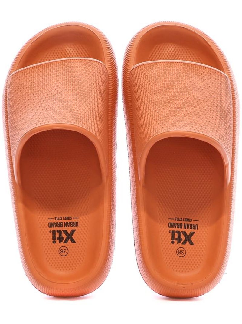 Claquettes Femme Orange - Kiabi