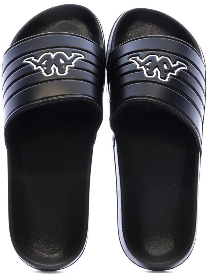 Claquettes Homme Kappa Noir - Kiabi
