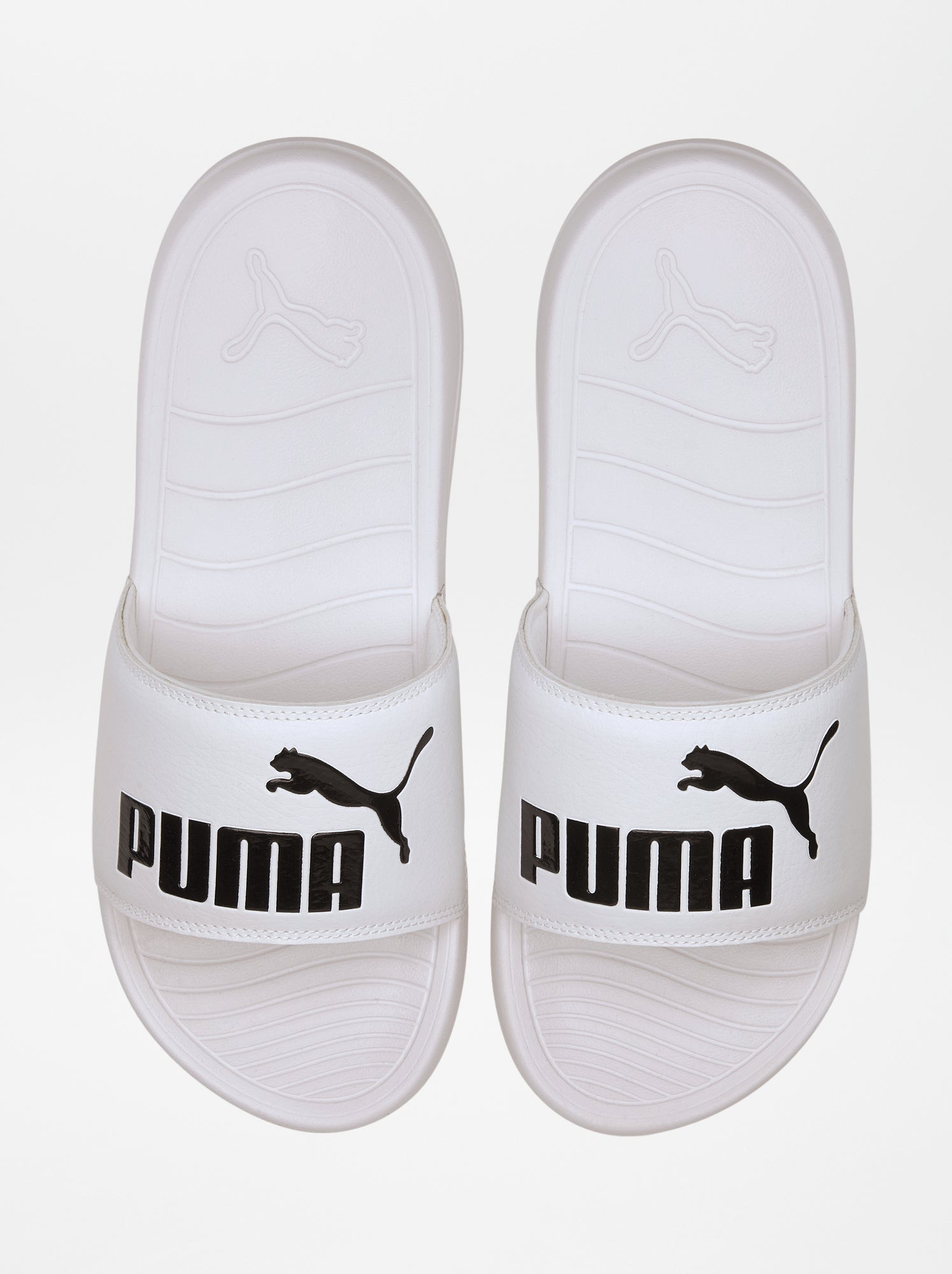 Claquettes Puma blanc Kiabi 28.00