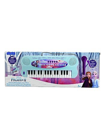 Clavier électronique musical avec micro reine des neiges
