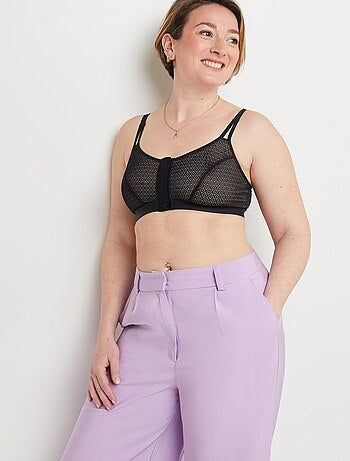 Clea beha postoperatief bh-top zwart