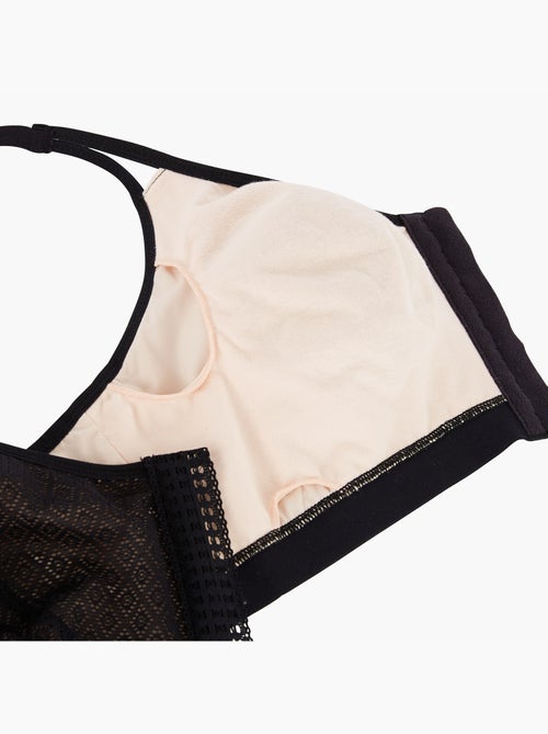 Clea beha postoperatief bh-top zwart - Kiabi Clea beha postoperatief bh-top zwart - Kiabi