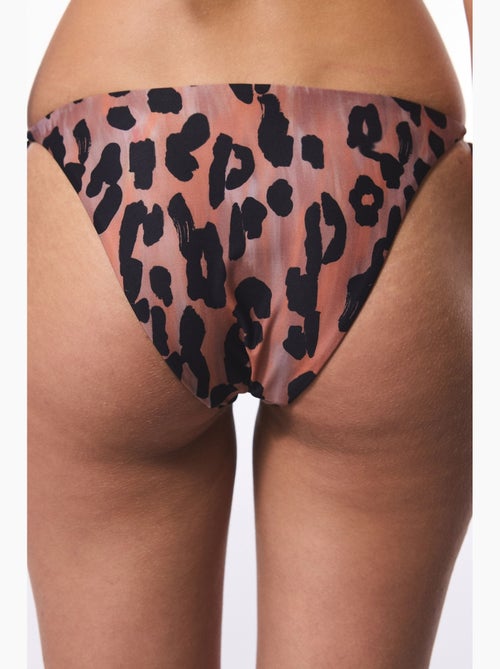 Clove bikinibroekje met luipaardprint en strik penti - Kiabi Clove bikinibroekje met luipaardprint en strik penti - Kiabi