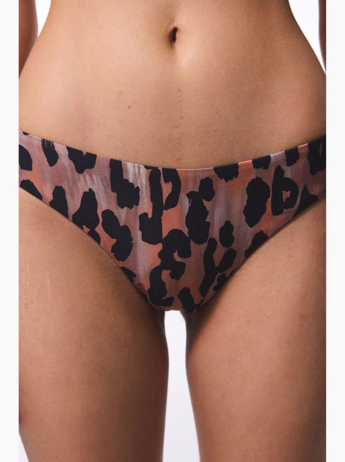 Clove minimalistische snit luipaardprint super brazilian bikinibroekje penti - Kiabi Clove minimalistische snit luipaardprint super brazilian bikinibroekje penti - Kiabi