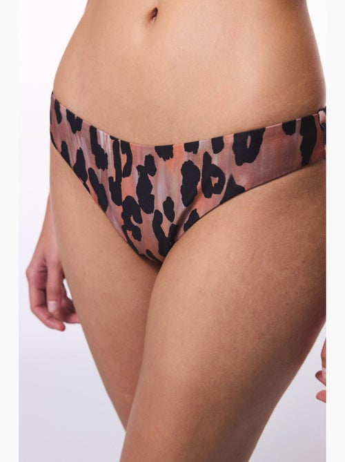 Clove minimalistische snit luipaardprint super brazilian bikinibroekje penti - Kiabi Clove minimalistische snit luipaardprint super brazilian bikinibroekje penti - Kiabi